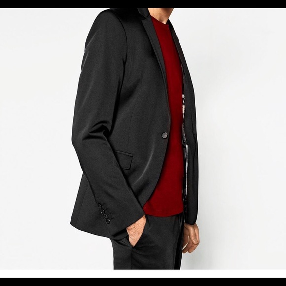 Zara Black Suit 44&32 - Picture 5 of 8